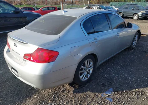 2009 Infiniti G37 Journey from USA, damaged, VIN JNKCV61E99M307229